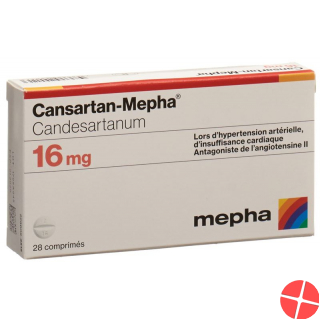 Cansartan Mepha Tabletten 16mg 28 Stück