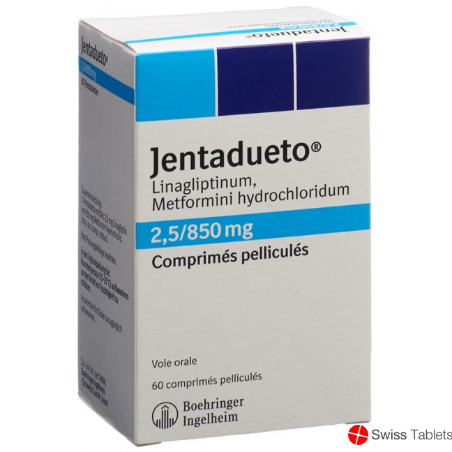 Jentadueto Filmtabletten 2.5mg/850mg 60 Stück buy online