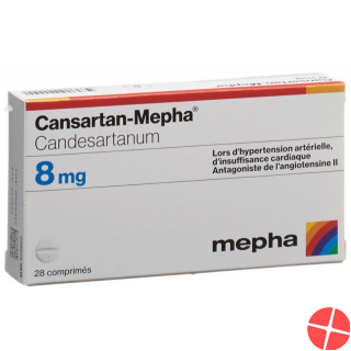 Cansartan Mepha Tabletten 8mg 28 Stück