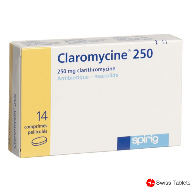 Claromycin Filmtabletten 250mg 14 Stück buy online Claromycin Filmtabletten 250mg 14 Stück buy online