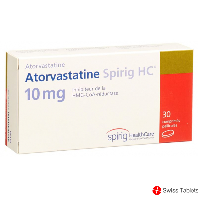 Atorvastatin Spirig HC Filmtabletten 10mg 30 Stück buy online