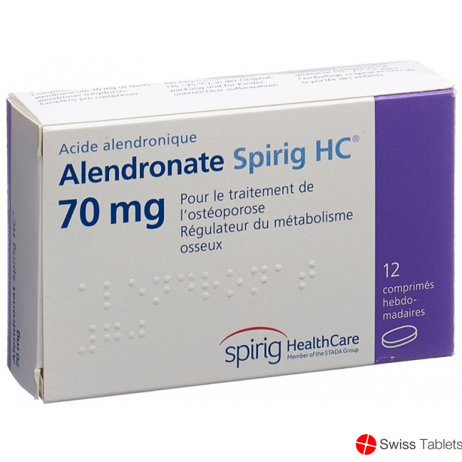 Alendronat Spirig HC Wochentabletten 70mg 12 Stück buy online
