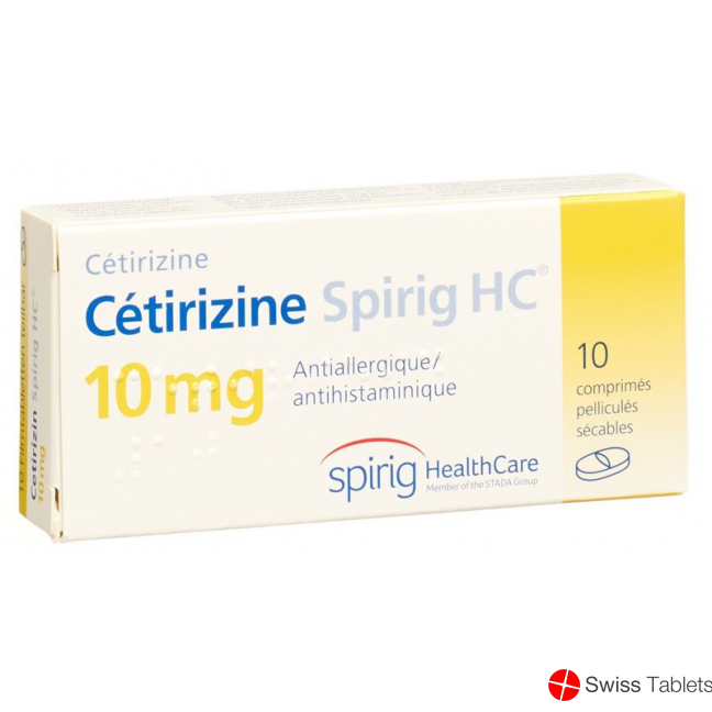 Cetirizin Spirig HC Filmtabletten 10mg 10 Stück buy online