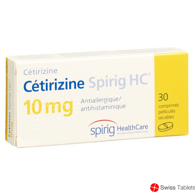 Cetirizin Spirig HC Filmtabletten 10mg 30 Stück buy online
