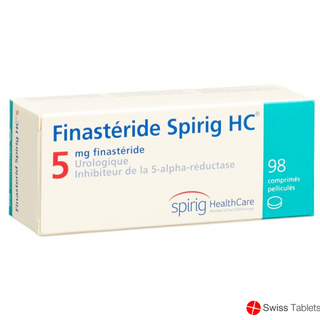 Finasterid Spirig HC Filmtabletten 5mg 98 Stück buy online