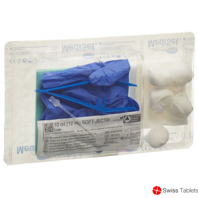 Mediset Wundversorgungsset mit Knopfkanüle A1562 buy online