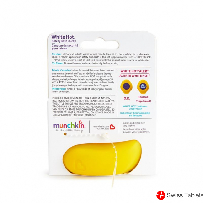 Munchkin White Hot Badeente M Wärme-anzeige buy online