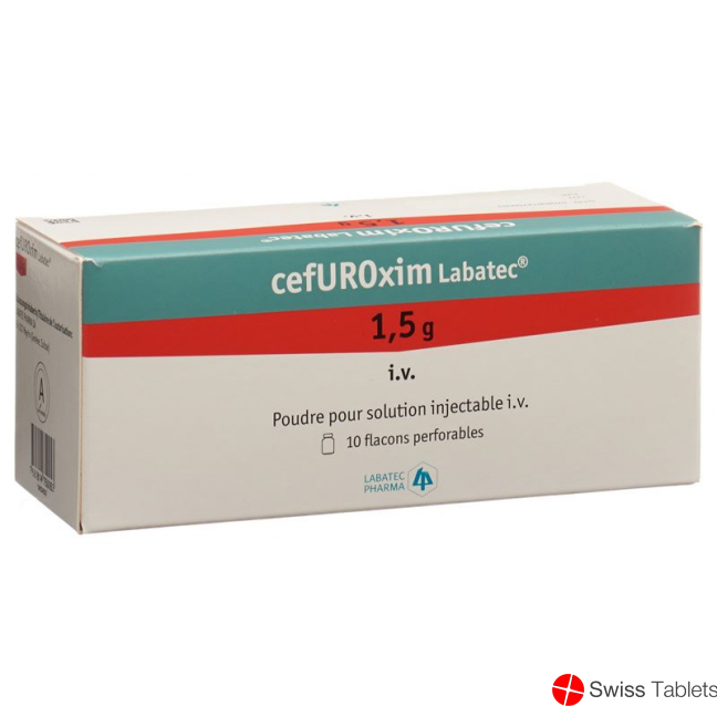 Cefuroxim Labatec 1.5g i.v. 10x 20ml buy online