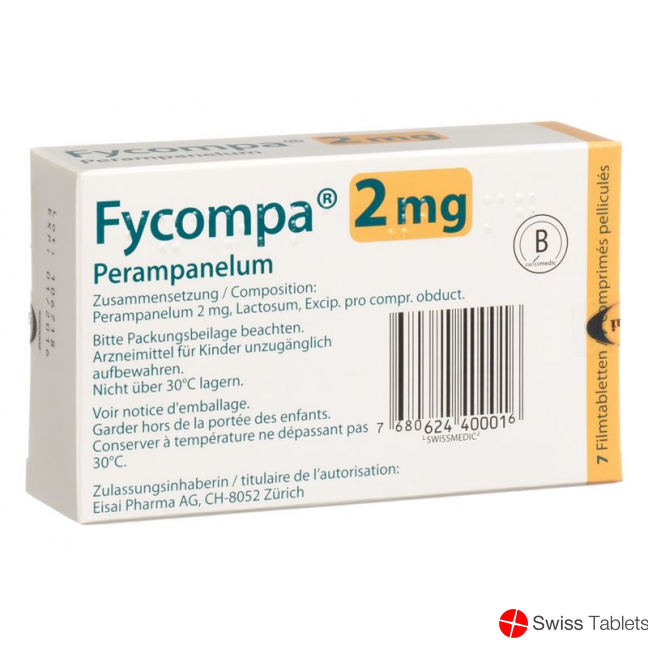 Fycompa Filmtabletten 2mg 7 Stück buy online Fycompa Filmtabletten 2mg 7 Stück buy online
