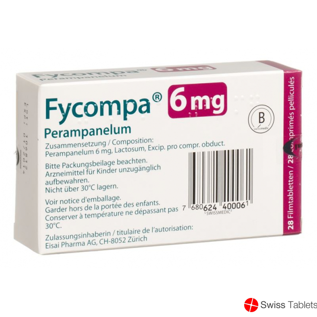 Fycompa Filmtabletten 6mg 28 Stück buy online