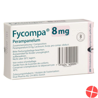 Fycompa Filmtabletten 8mg 28 Stück