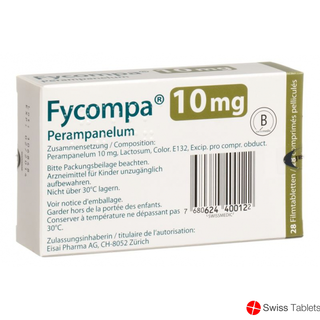 Fycompa Filmtabletten 10mg 28 Stück buy online