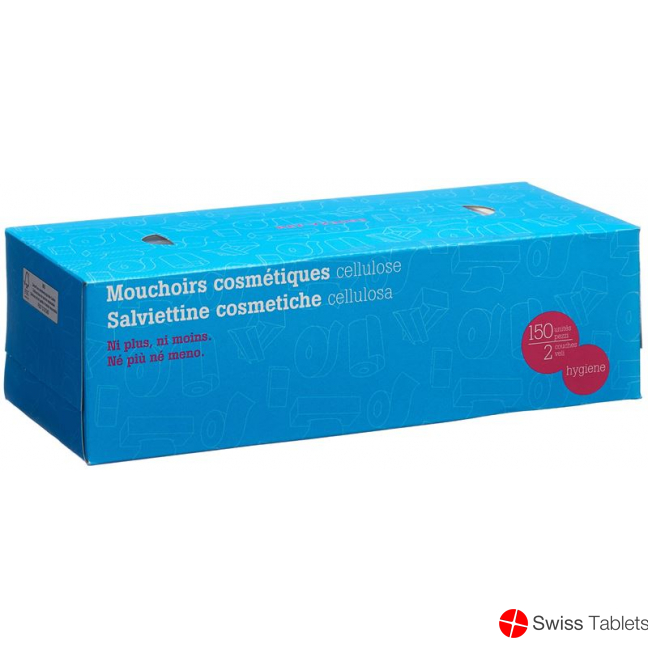 Funny Kosmetiktücher Zellstoff 2-lag 150 Stück buy online