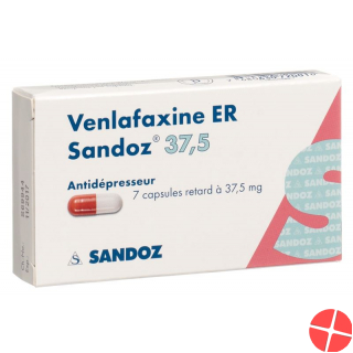 Venlafaxin ER Sandoz Retard 37.5 mg 7 capsules