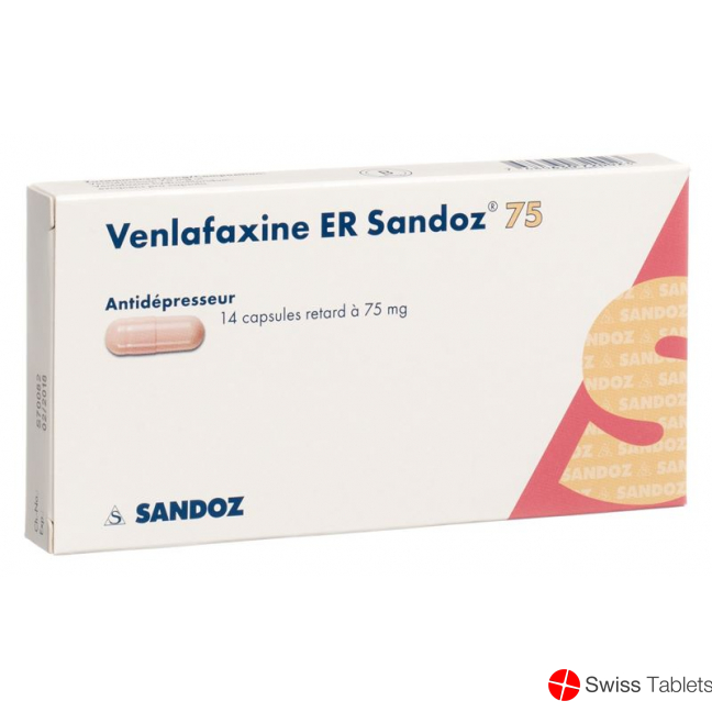 Venlafaxin ER Sandoz Retard Kapseln 75mg 14 Stück buy online