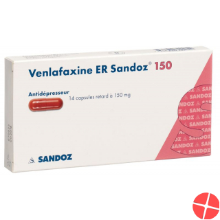 Venlafaxin ER Sandoz Retard Kapseln 150mg 14 Stück Venlafaxin ER Sandoz Retard Kapseln 150mg 14 Stück