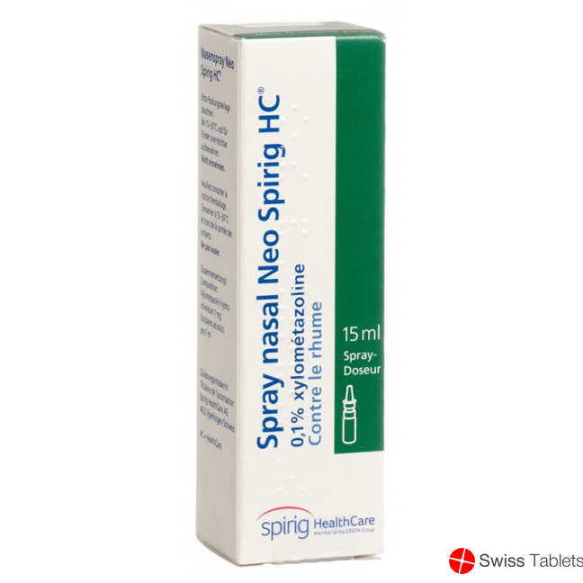 Nasenspray Neo Spirig HC Dosierspr 15ml buy online