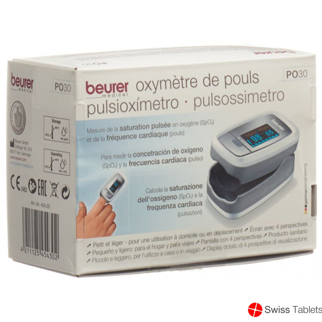 Beurer finger pulse oximeter PO 30 buy online