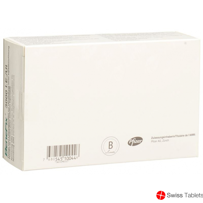 Benefix Trockensubstanz 3000 Ie C Solv Durchstechflasche 5ml buy online