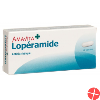 Amavita Loperamid Kapseln 2mg 20 Stück Amavita Loperamid Kapseln 2mg 20 Stück