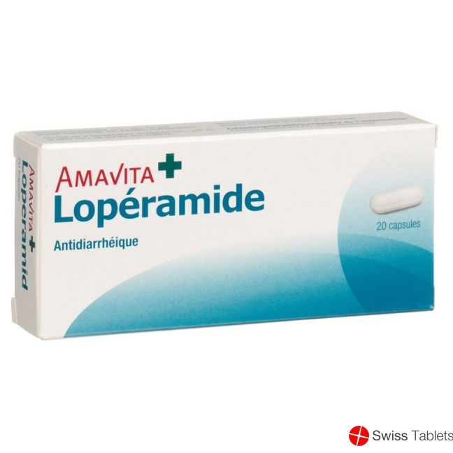 Amavita Loperamid Kapseln 2mg 20 Stück buy online