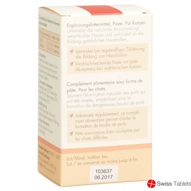 PHA AntiHaarballen für Katzen Paste 100ml buy online