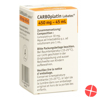 Carboplatin [qap?] Labatec 450mg/45ml Durchstf...