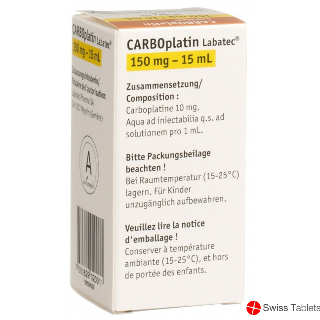 Carboplatin [qap?] Labatec 150mg/15ml Durchstf... buy online