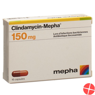 Clindamycin Mepha Kapseln 150mg 16 Stück
