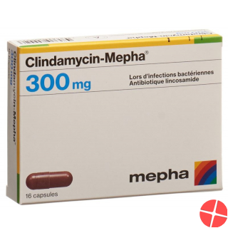 Clindamycin Mepha Kapseln 300mg 16 Stück