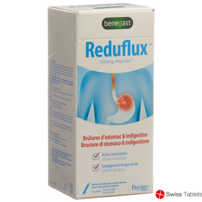 Benegast Reduflux flüssig 15 Stick 10ml buy online