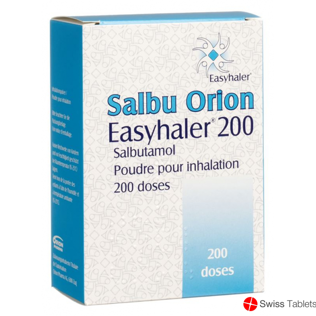 Salbu Orion Easyhaler Inh PLV 0.2mg 200dos buy online