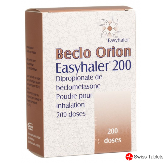 Beclo Orion Easyhaler Inh Plv 200 mcg 200 Dos buy online