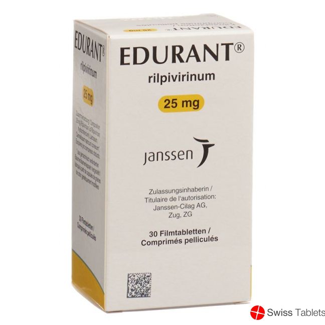 Edurant Filmtabl 25 mg Ds 30 pcs