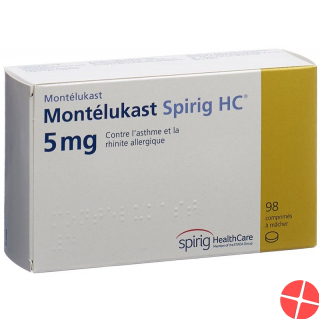 Montelukast Spirig HC Kautabl 5 mg 98 pcs