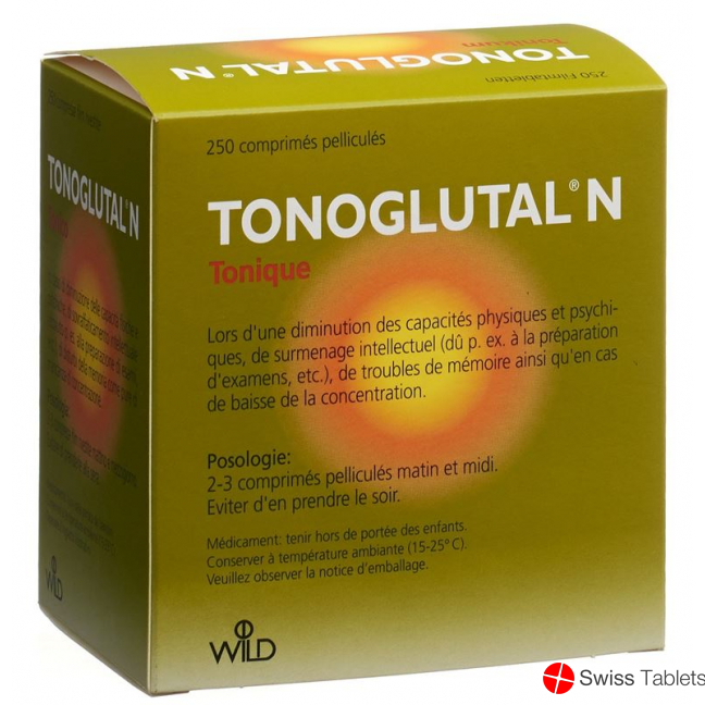 Tonoglutal N Filmtabl 250 pcs