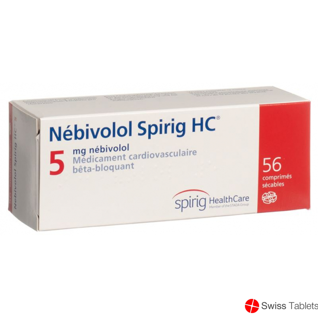 Nebivolol Spirig HC tbl 5 mg 56 pcs