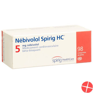 Nebivolol Spirig HC tbl 5 mg 98 pcs