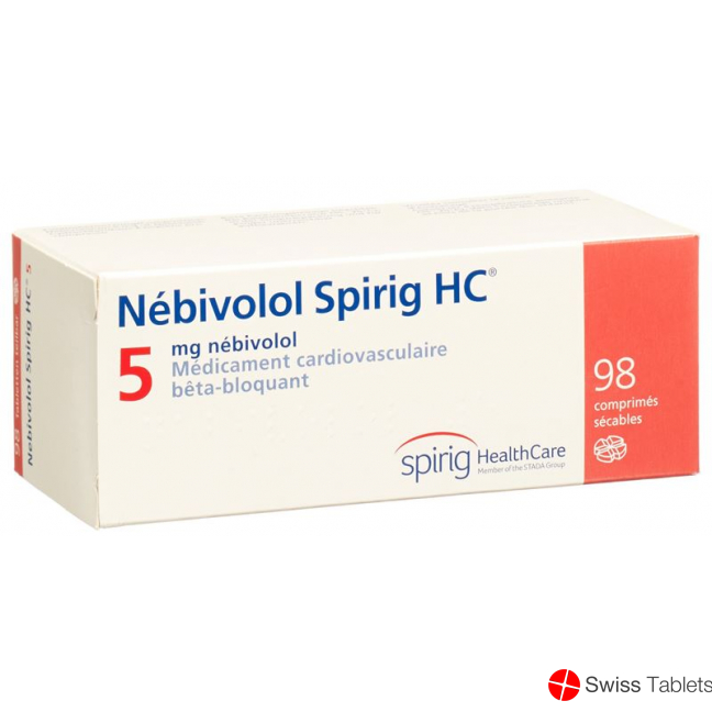 Nebivolol Spirig HC tbl 5 mg 98 pcs