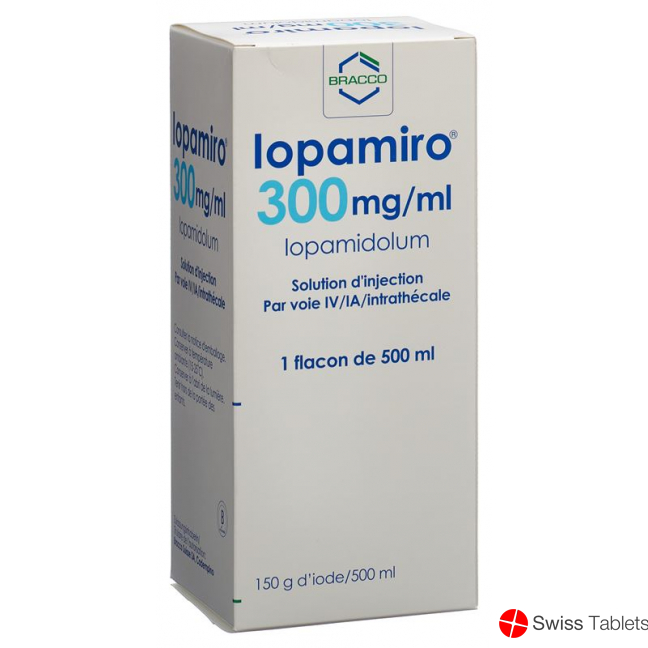 Iopamiro Injektionslösung 300mg/ml 500ml Flasche buy online