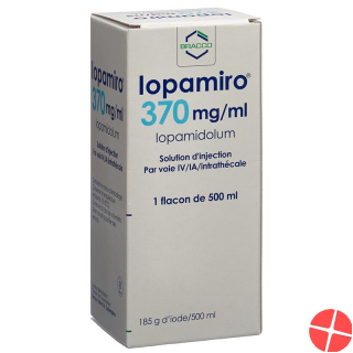 Iopamiro Injektionslösung 370mg/ml 500ml Flasche