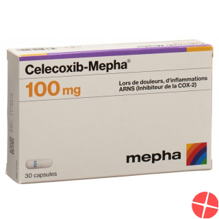 Celecoxib Mepha Kaps 100 mg 30 pcs Celecoxib Mepha Kaps 100 mg 30 pcs