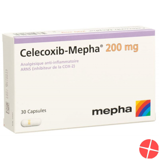 Celecoxib Mepha Kaps 200 mg 30 pcs Celecoxib Mepha Kaps 200 mg 30 pcs