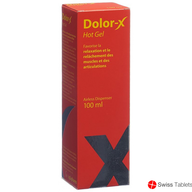 Dolor-X Hot Gel 100ml buy online