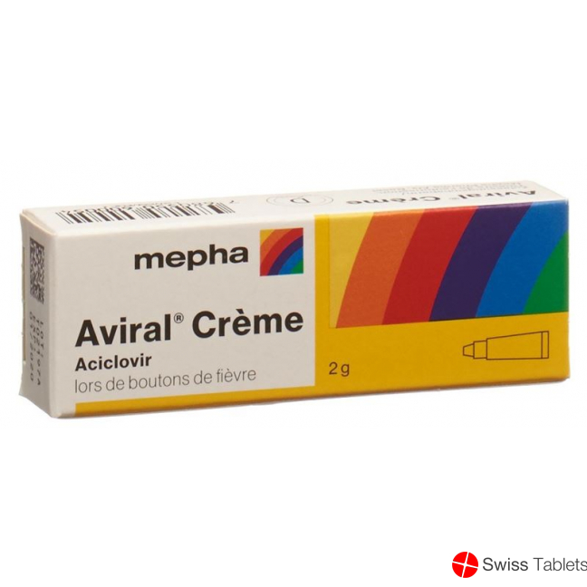 Aviral cream 2 g