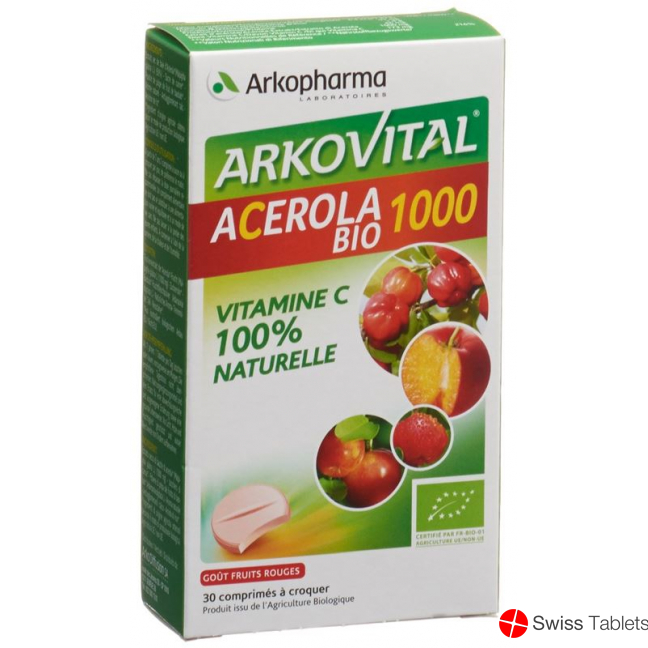 Acerola Bio 1000 30 chewable tablets