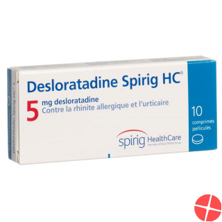 Desloratadine Spirig HC Filmtabl 5 mg 10 pcs