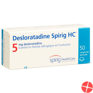 Desloratadine Spirig HC Filmtabl 5 mg 50 pcs