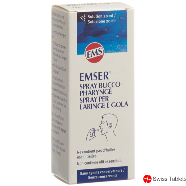 Emser neck and throat spray 20 ml