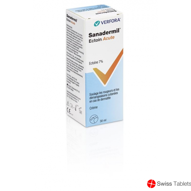 Sanadermil EctoinAcute cream Disp 30 ml